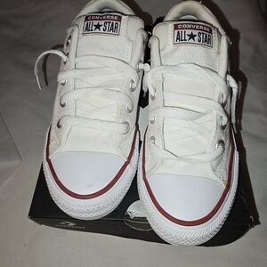 Converse Kids White All Star Shoes